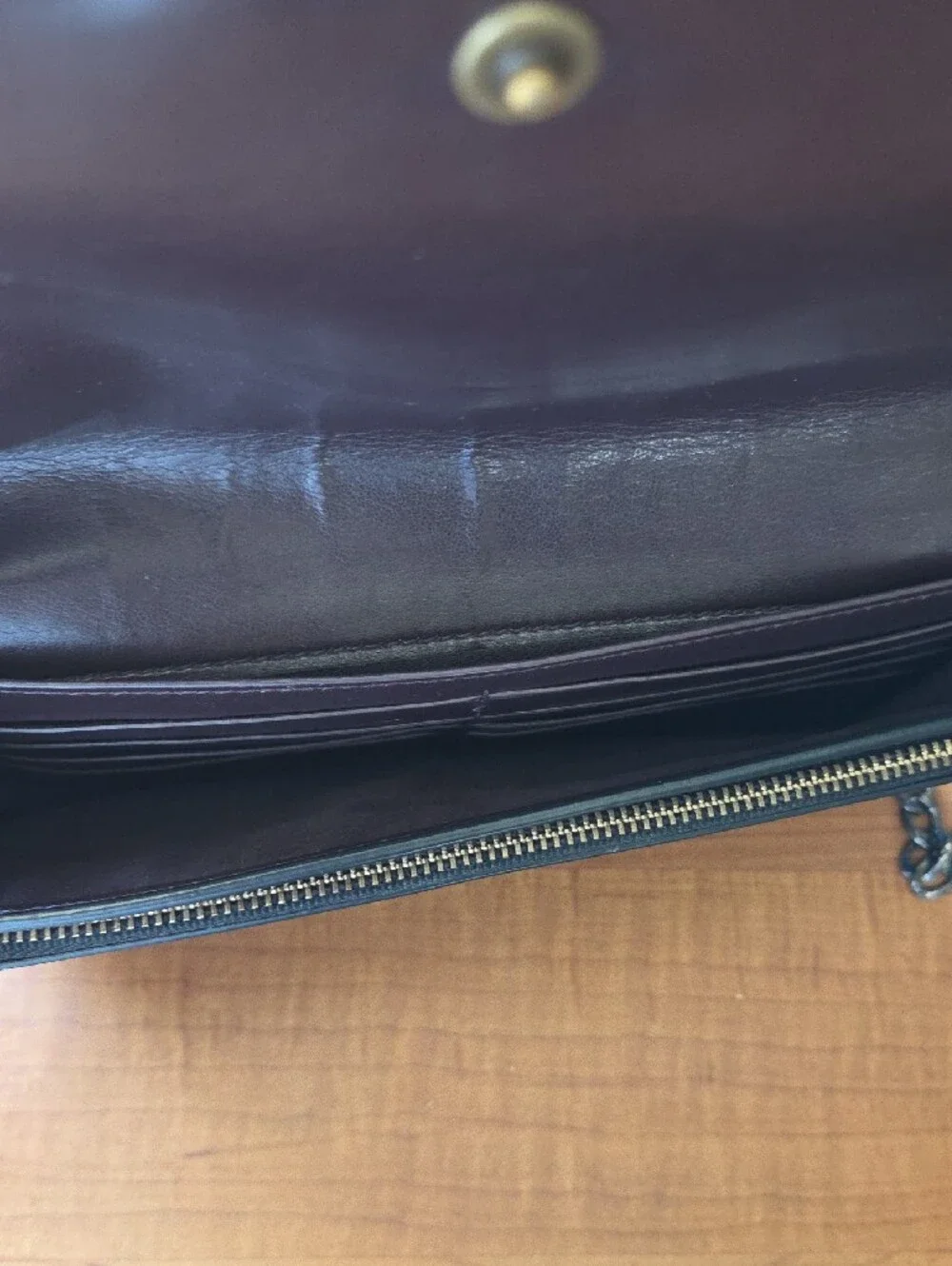 Coach Hayden Foldover Crossbody Clutch with Scallop Rivets Studs - Picture 10 of 13